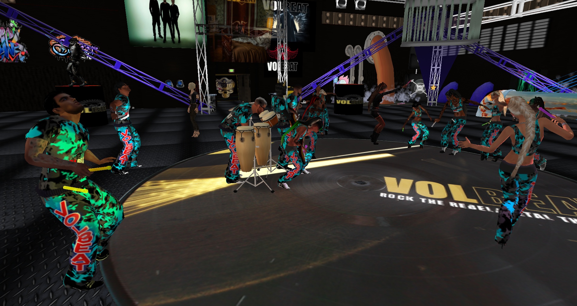 Volbeat-Event in der Foxarena 7